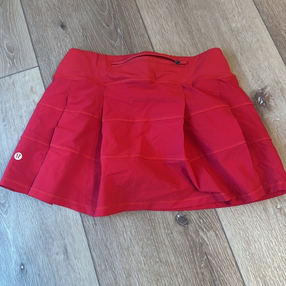 Lululemon Pace Rival mid rise skort 4 - Picture 2 of 2